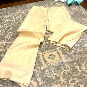 Cabi linen size 6 dress pants